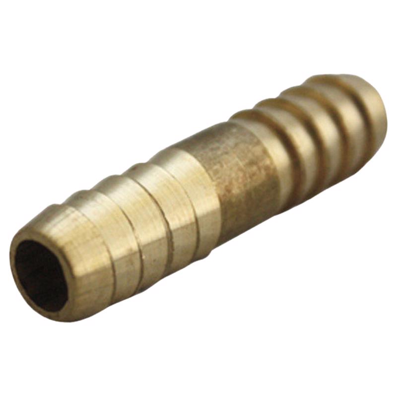 0 - Brass 1/8 in. D X 1/8 in. D Hose Mender 1 pk - Case of 5