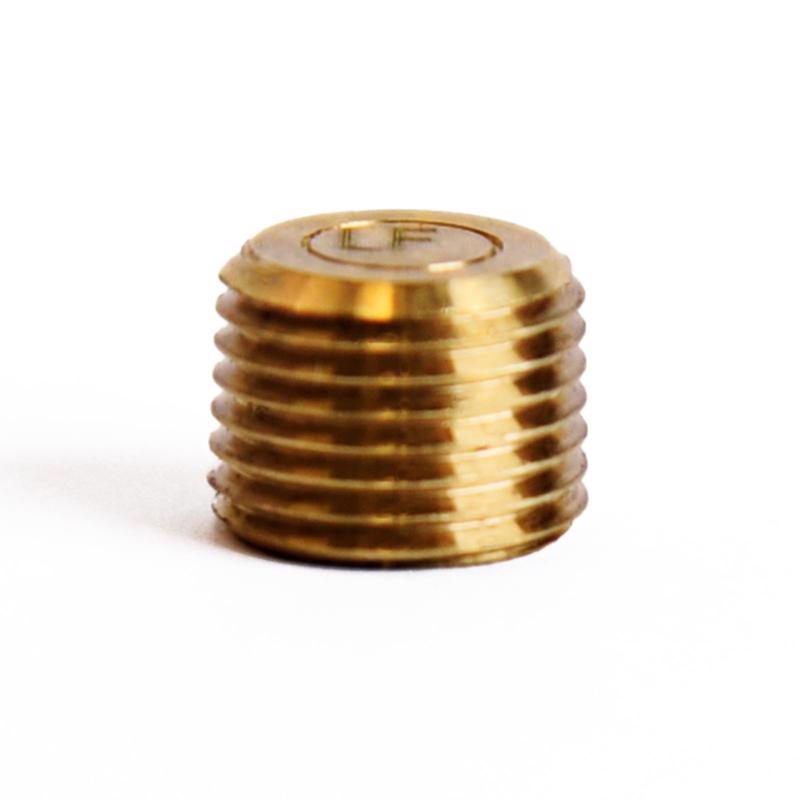 ATC - ATC 1/8 in. MPT Brass Counter Sunk Plug - Case of 5