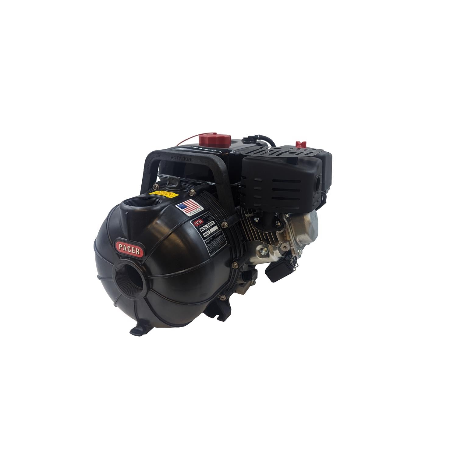 Pacer S 6-1/2 HP 200 gpm Thermoplastic Automatic Gas Transfer Pump