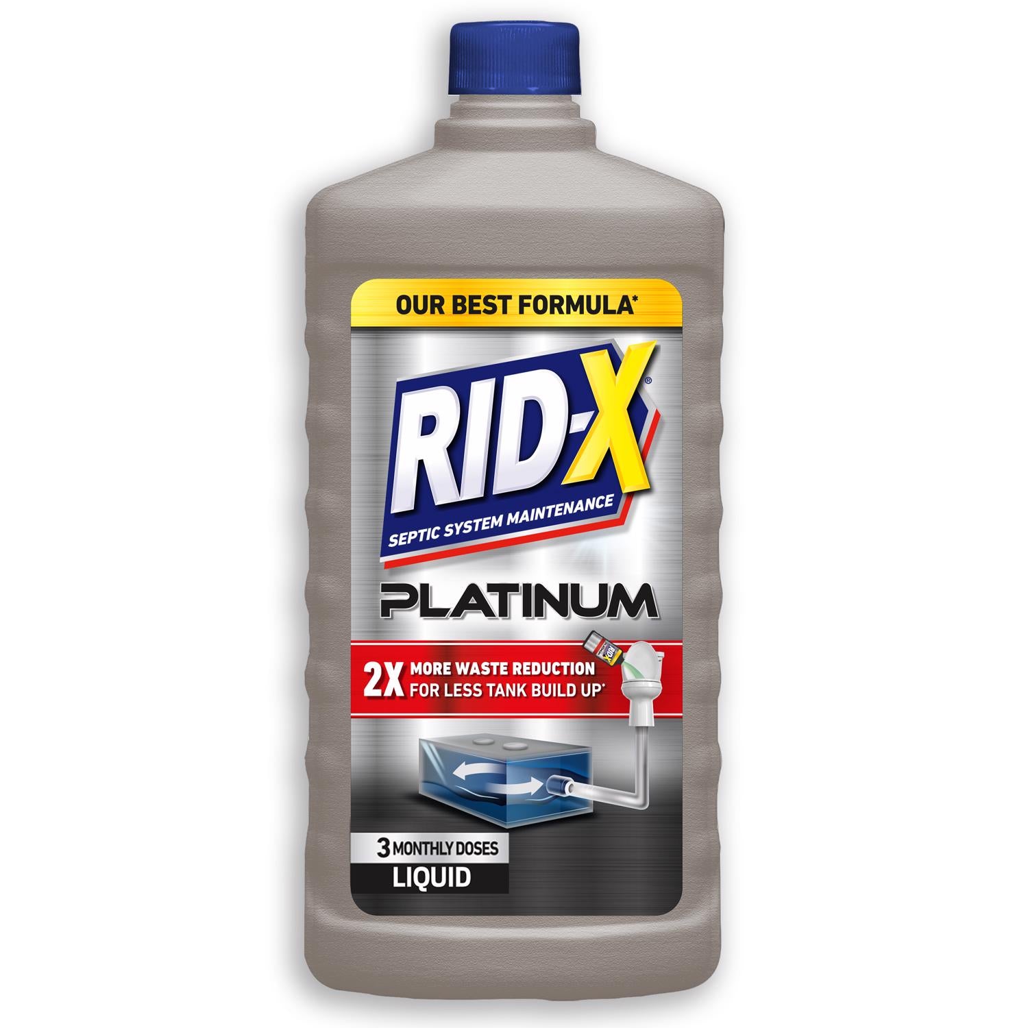 Rid-X Liquid Septic System Treatment 24 oz - Case of 6