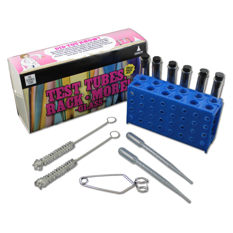 SUPERTEK - Test Tubes, Rack and More, Glass