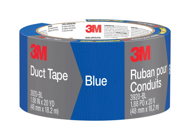 SCOTCH(R) - 3M Scotch 1.88 in. W X 20 yd L Blue Solid Duct Tape