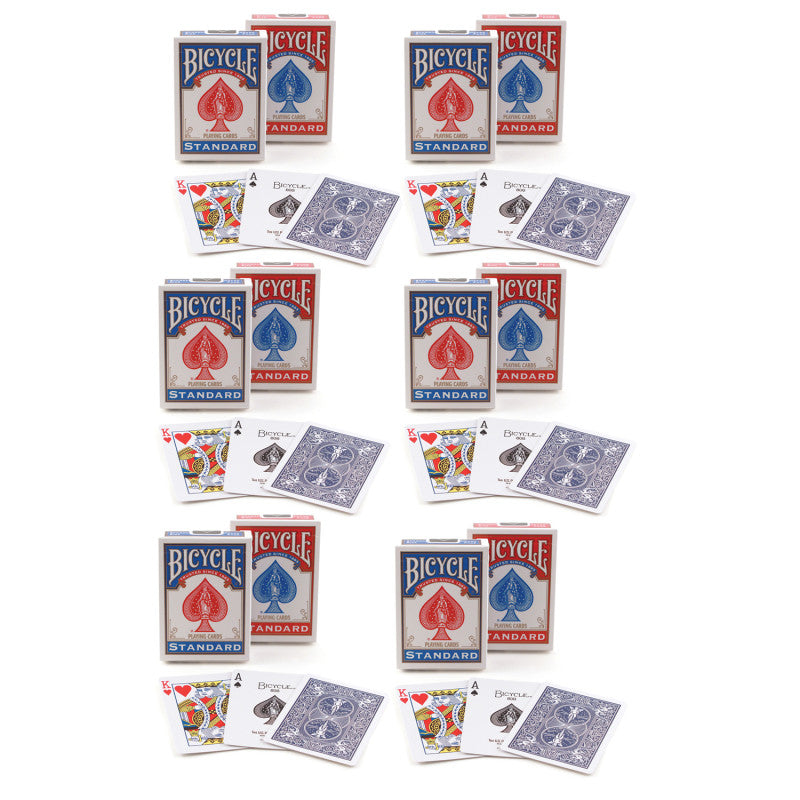 BICYCLE - Standard Index Playing Cards, 6 Decks