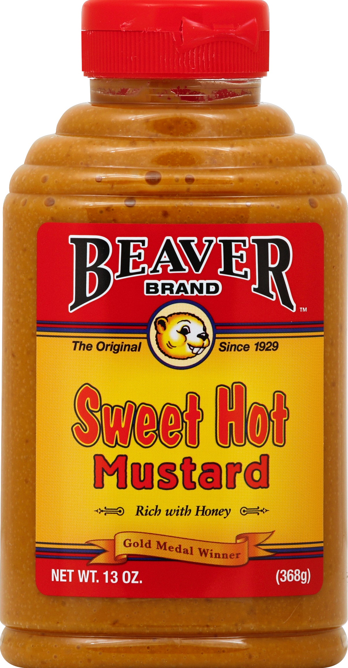 Beaver Mustard 13 oz - Case of 6