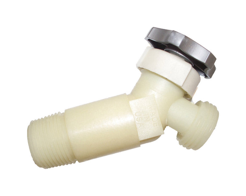RELIANCE - Reliance 3/4 in. X 3/4 in. MIP x MHT Celcon Water Heater Drain Valve
