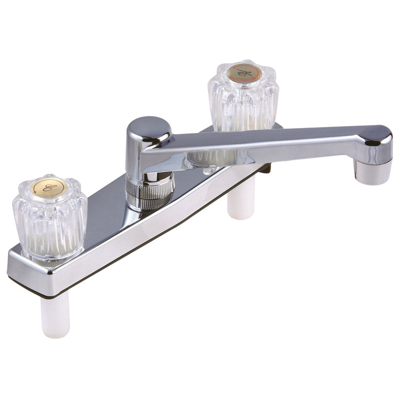 HOME PLUS - Home Plus Two Handle Chrome Kitchen Faucet