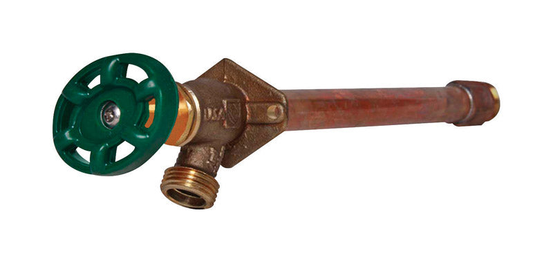 PRIER - Prier 1/2 in. MPT X 1/2 in. Anti-Siphon Brass Freezeless Wall Hydrant
