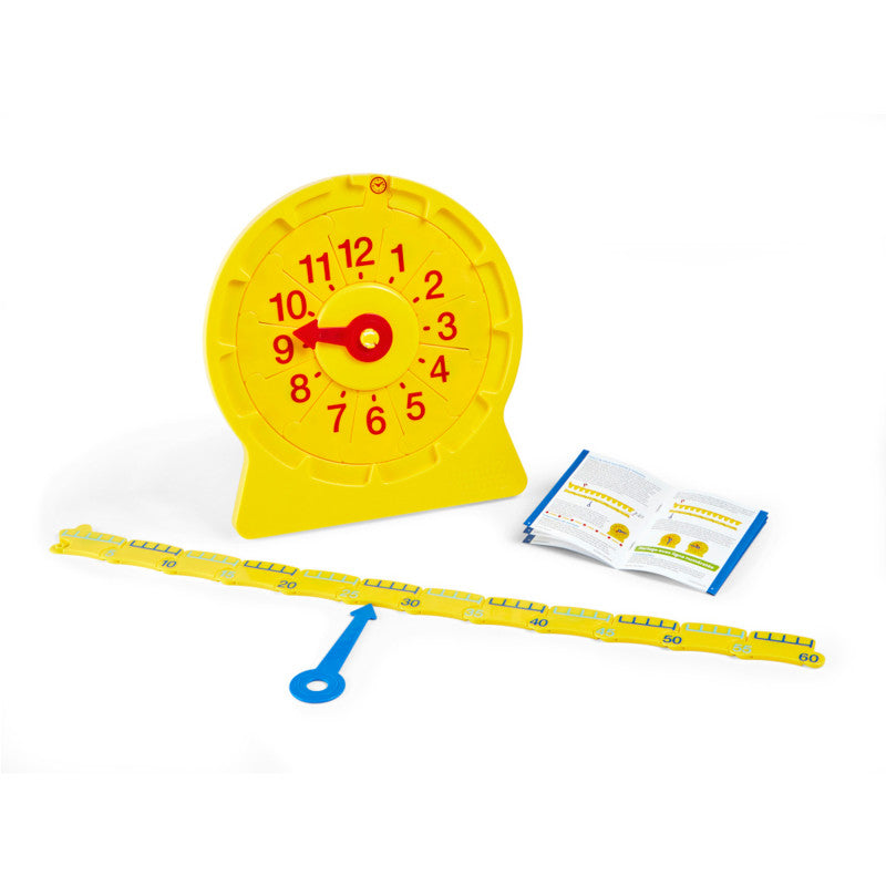 HAND2MIND - NumberLine Clock™, Magnetic Demonstration Clock