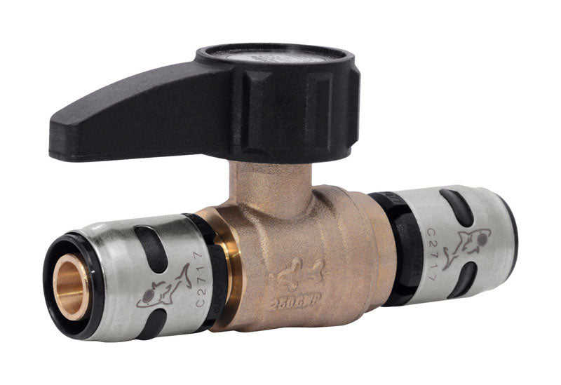 SHARKBITE - SharkBite EvoPEX 1/2 in. Push X 1/2 in. D Push Brass Ball Valve