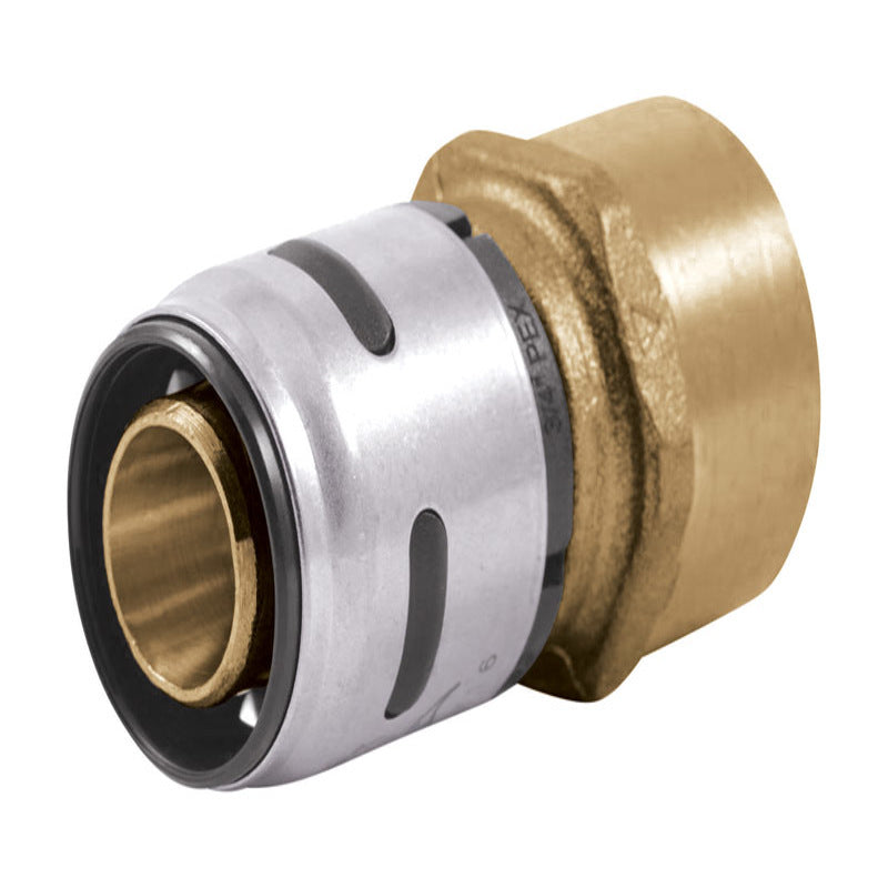SHARKBITE - SharkBite EvoPEX 3/4 in. FPT X 3/4 in. D Push Brass/Plastic Female Connector