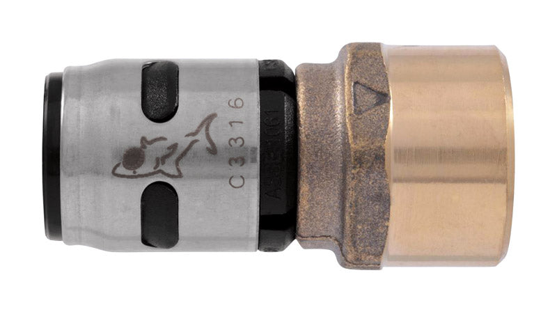 SHARKBITE - SharkBite EvoPEX 1/2 in. Push X 1/2 in. D FNPT Adapter