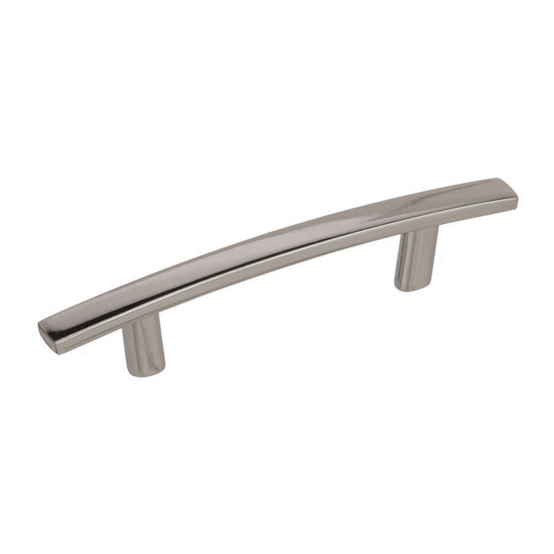 AMEROCK - Amerock Cyprus Bar Cabinet Pull 3 in. Polished Nickel 1 pk