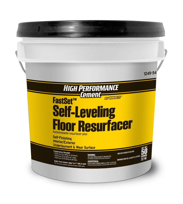 QUIKRETE - Quikrete FastSet Gray Self-Leveling Floor Resurfacer 50 lb