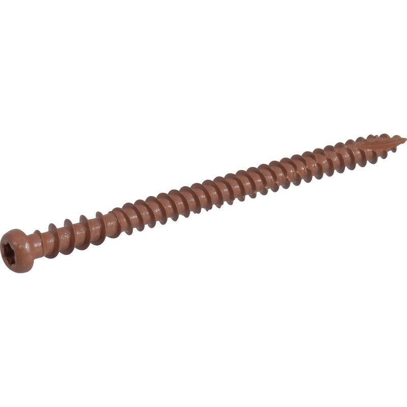HILLMAN - Deck Plus No. 10 X 3 in. L Red Star Flat Head Composite Deck Screws 1 lb