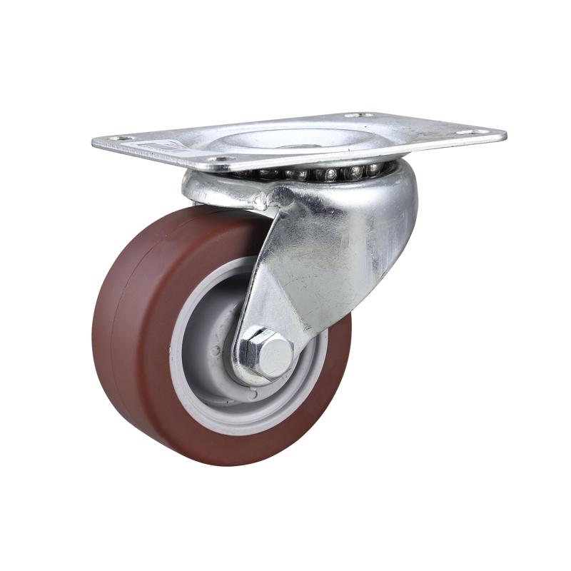 PROJEX - Projex 3 in. D Swivel Hard Rubber Rigid Caster 210 lb 1 pk
