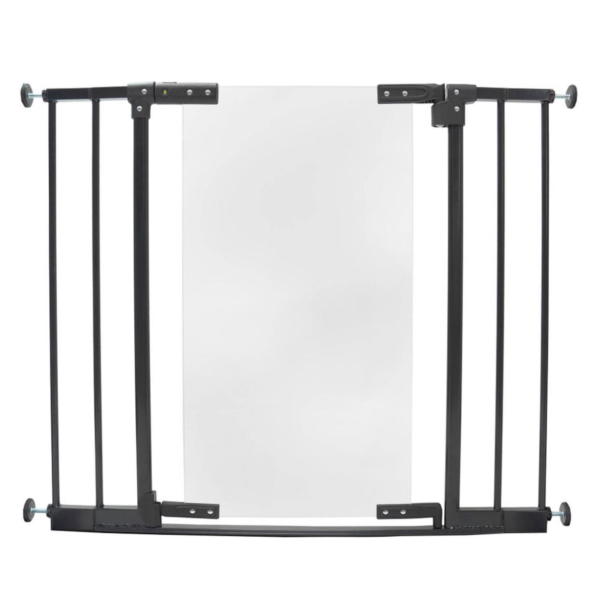North States Graphite Metal/Acrylic Expandable Baby Gate 1 pk