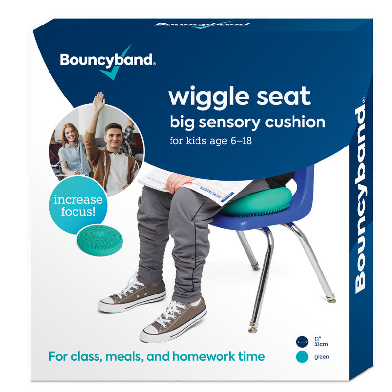 BOUNCYBAND - Big Wiggle Seat Sensory Cushion, Mint