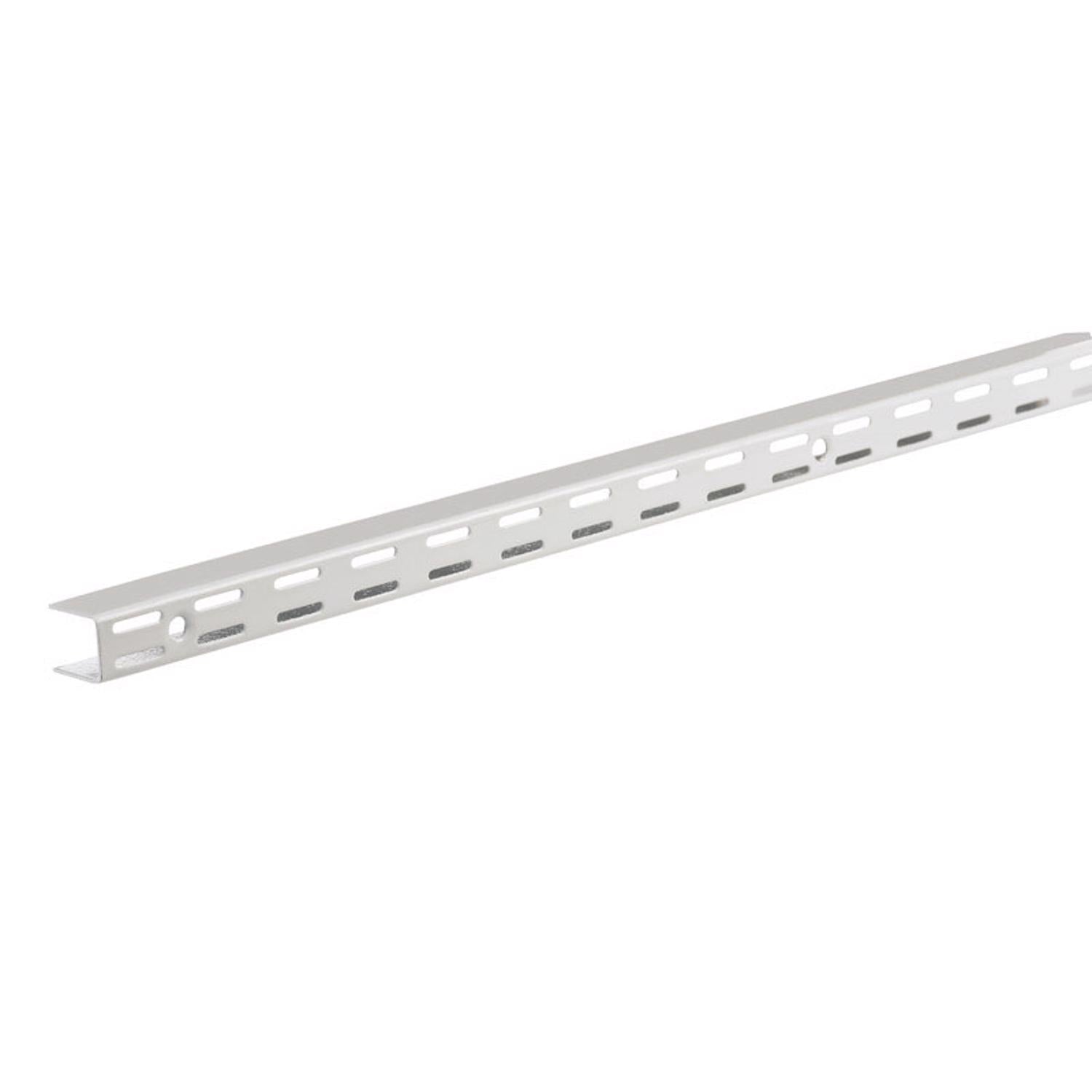 Rubbermaid 1 in. H X .9 in. W X 47-1/2 in. L Steel Wall Mount Upright - Case of 10