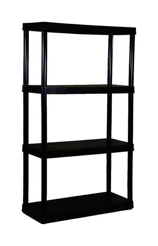 MAXIT - Maxit 54-1/2 in. H X 32 in. W X 14 in. D Resin Shelving Unit
