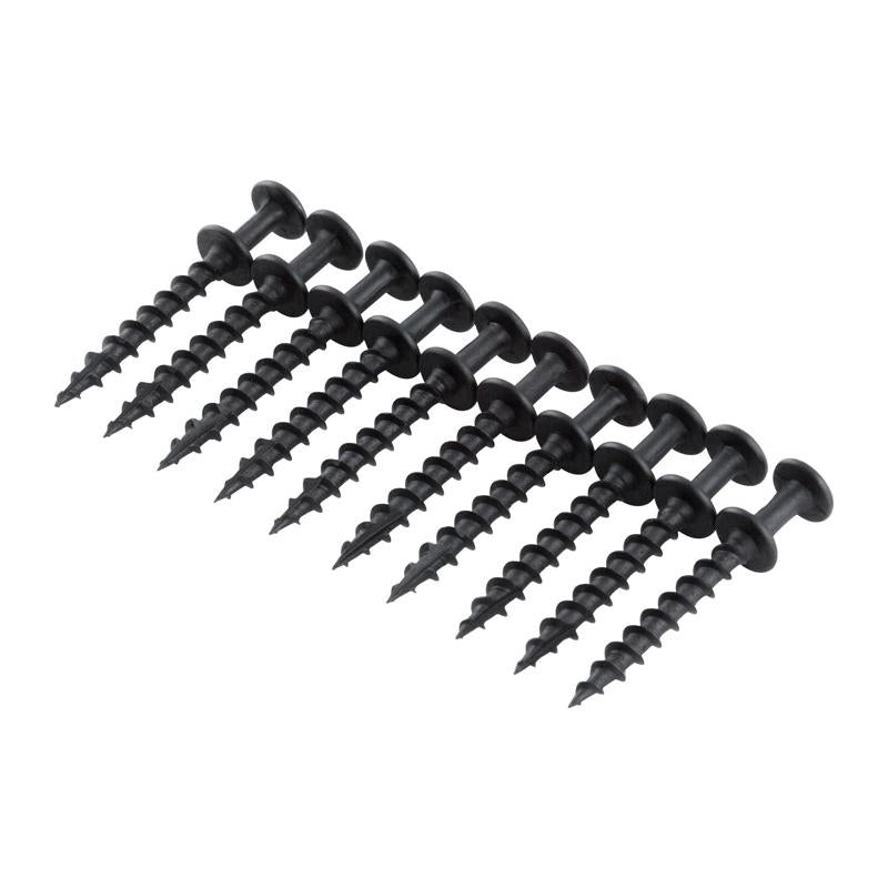 HANGMAN - Hangman Bear Claw Black Double Headed Hanger 100 lb 10 pk