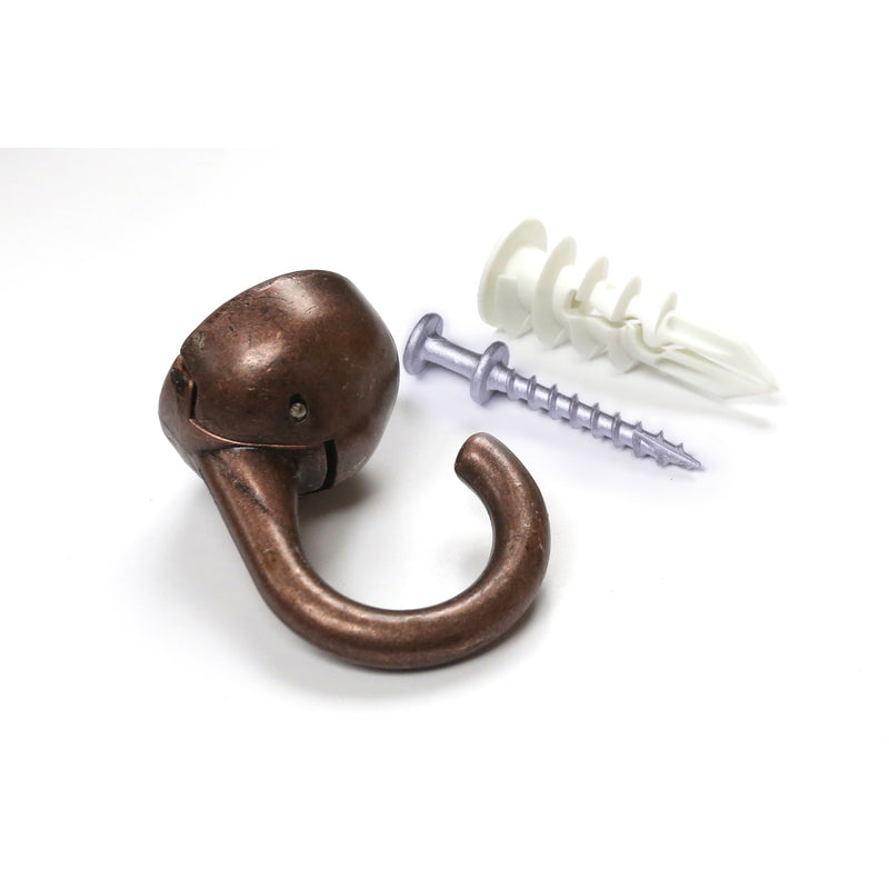 HANGMAN - Hangman Small Bronze Metal 2 in. L Ceiling Hook 20 lb 1 pk