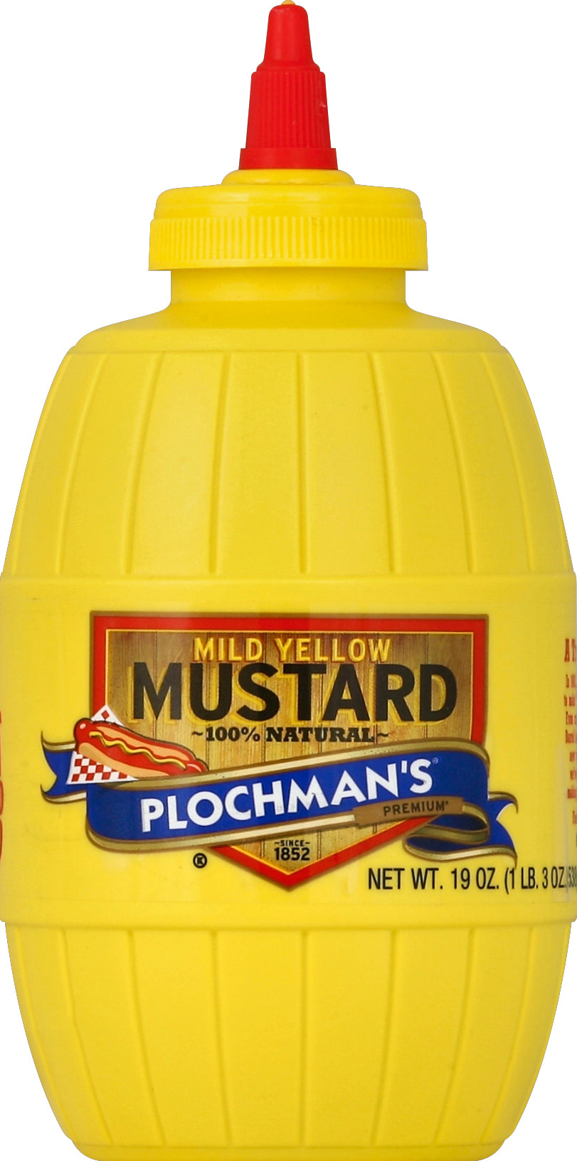 Plochman's Premium Mustard 19 oz - Case of 12