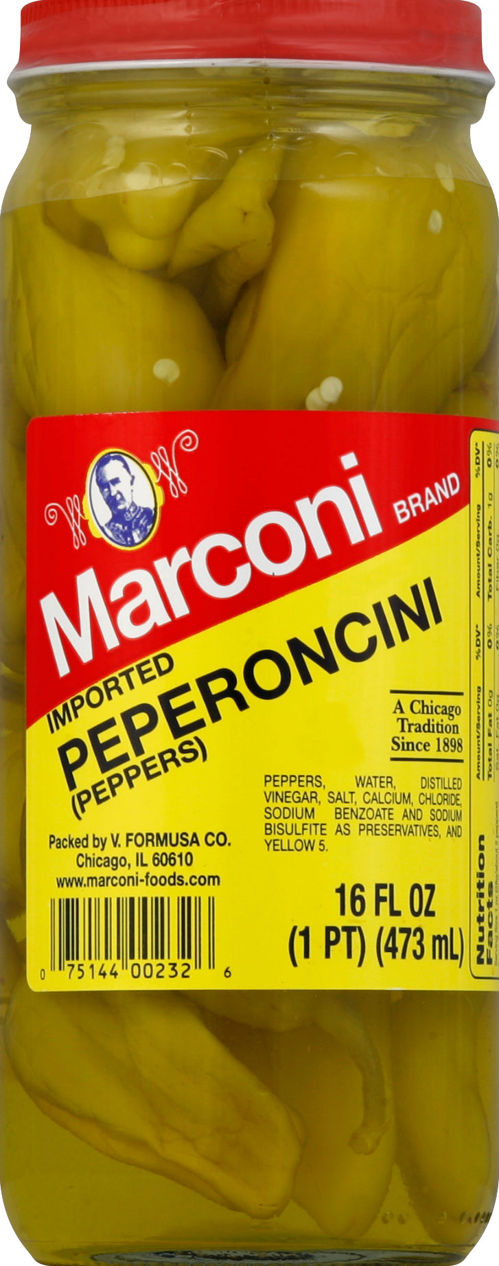 Marconi Peperoncini 16 oz - Case of 12