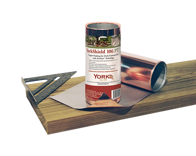 YORK - York 106 PT 8 in. W X 720 in. L Copper Flashing Copper