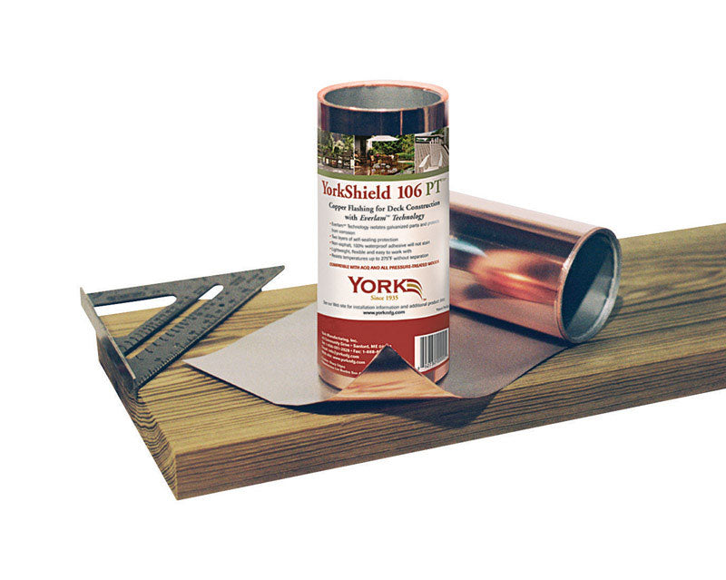 YORK - York 106 PT 12 in. W X 240 in. L Copper Flashing Copper