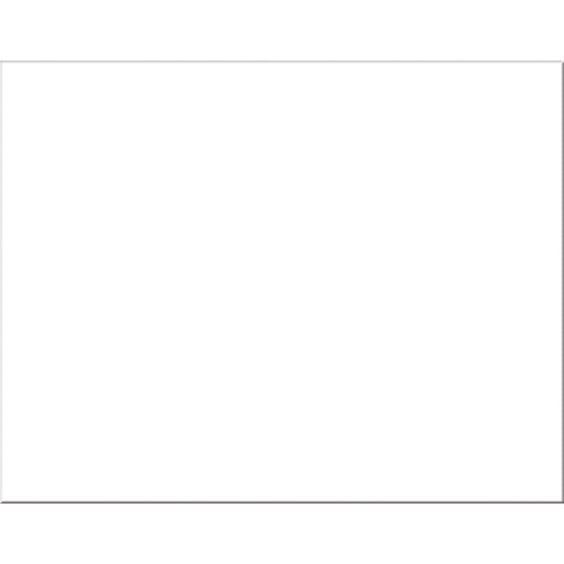 PACON - 6-Ply Railroad Board, White, 22" x 28", 25 Sheets