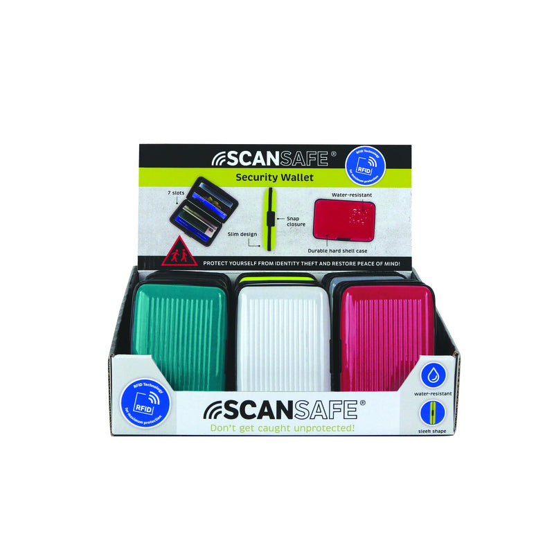 SCANSAFE - Scansafe Safety and Security Security Wallet Aluminum 1 pk - Case of 24