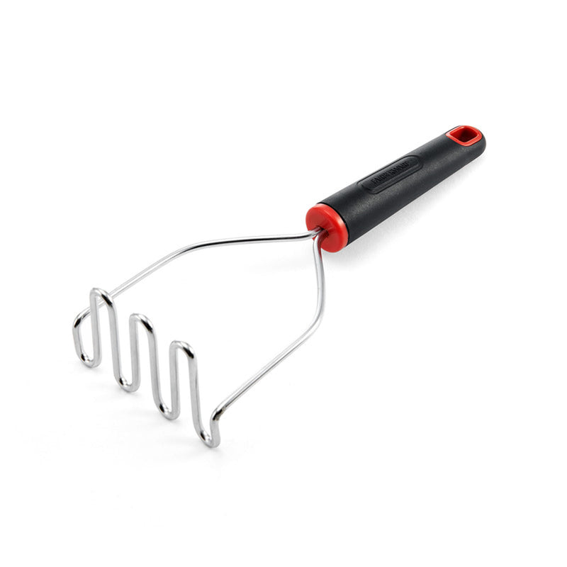 FARBERWARE - Farberware Black/Silver Plastic/Stainless Steel Potato Masher