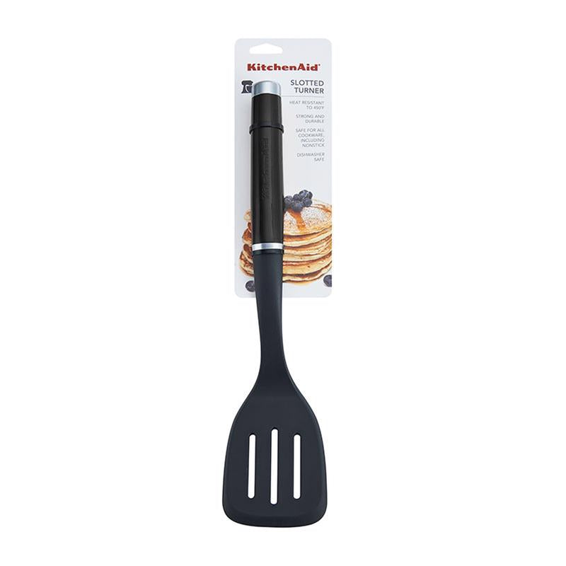 KITCHENAID - KitchenAid Black ABS/Nylon Slotted Turner
