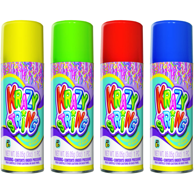 JA-RU - Ja-Ru Krazy String Toy Foam Assorted - Case of 24