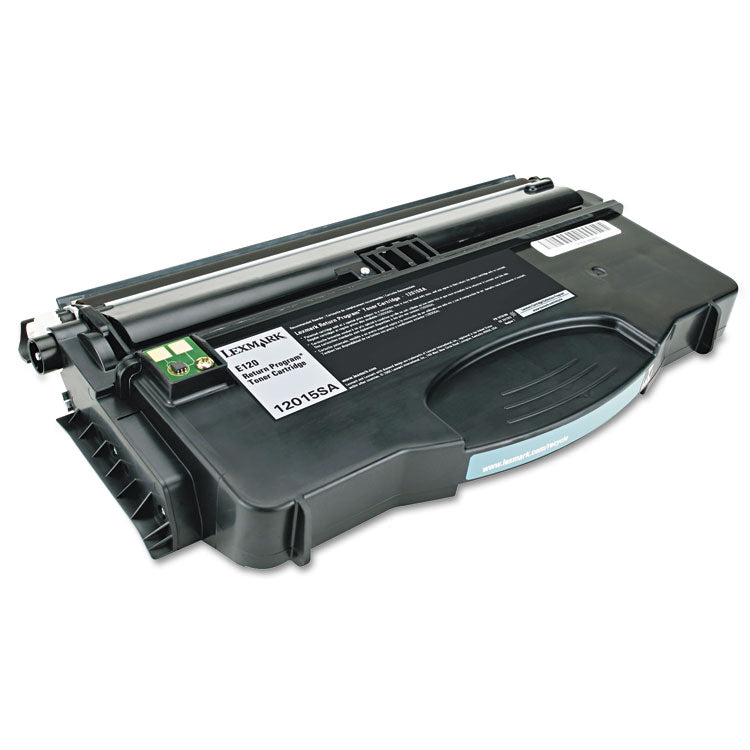 Lexmark - 12015SA Return Program Toner, 2,000 Page-Yield, Black