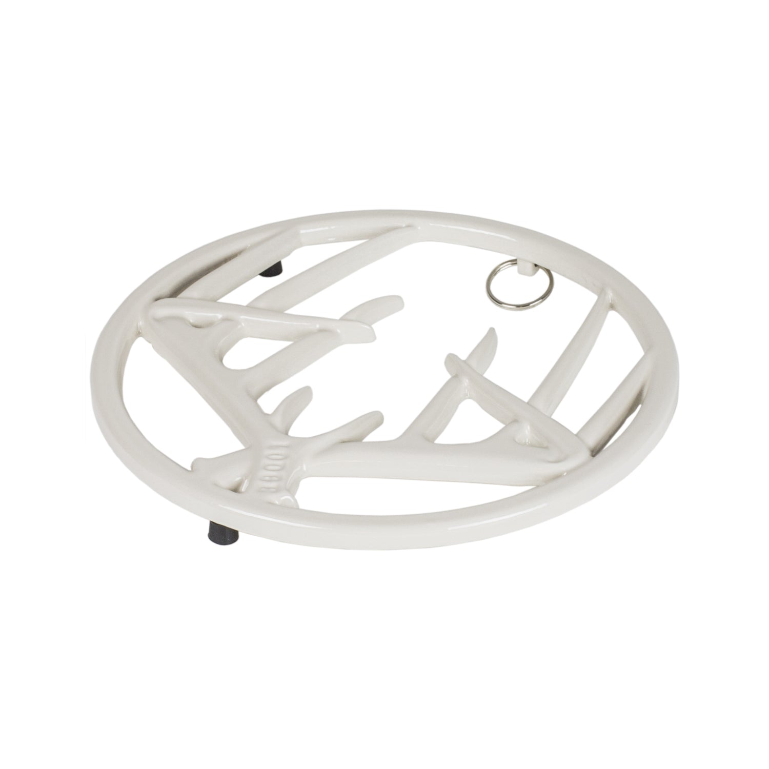 Lodge White Antler Cast Iron Trivet - Case of 6