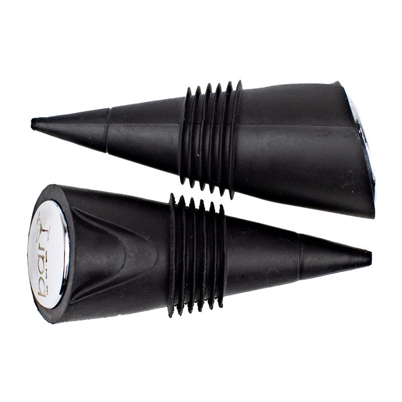 BARY3 - BarY3 Black Stainless Steel/Silicone Wine Stopper