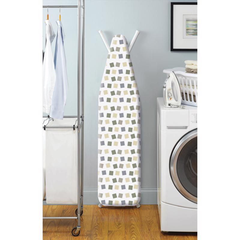 WHITMOR - Whitmor 10 in. W X 54 in. L Cotton Assorted Ironing Board Cover and Pad