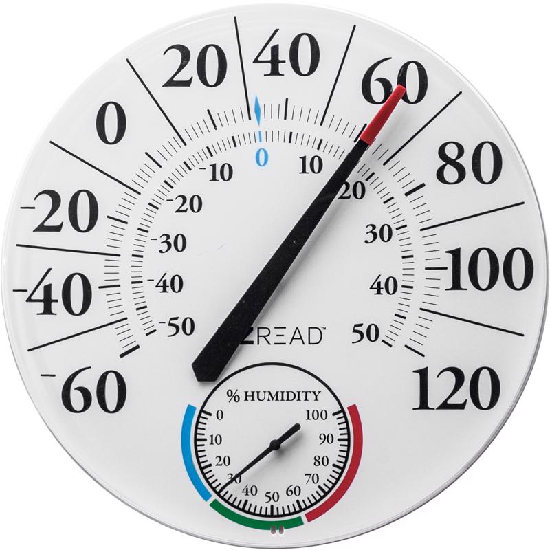 EZREAD - EZRead Dial Thermometer Plastic White 12.5 in. - Case of 6