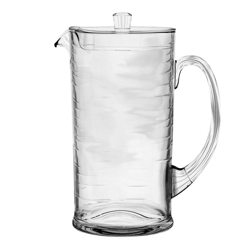 TARHONG - TarHong Clear Plastic Cordoba Pitcher With Lid 1 pk