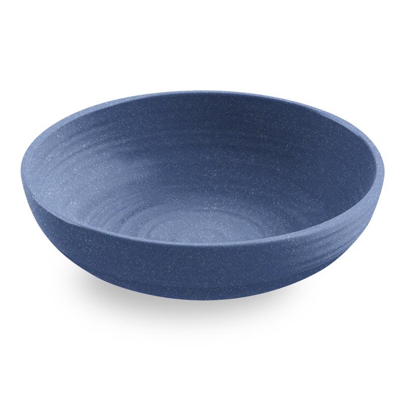 TARHONG - TarHong Blue Bamboo/Fiber Artisan Low Bowl 8 in. D 1 each