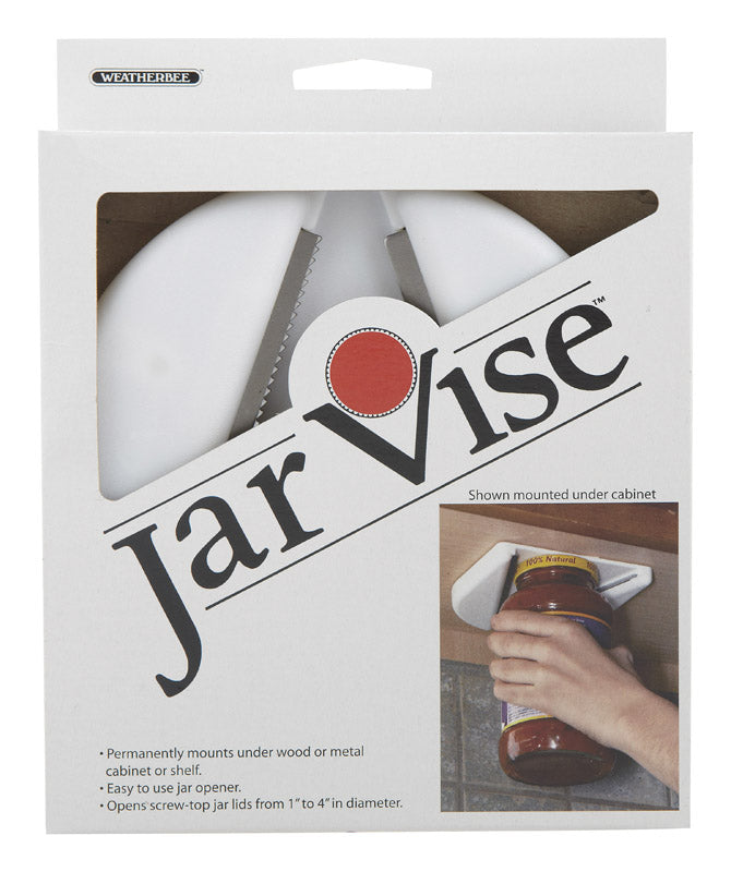 WEATHERBEE - Weatherbee White Plastic Opener Jar Vise