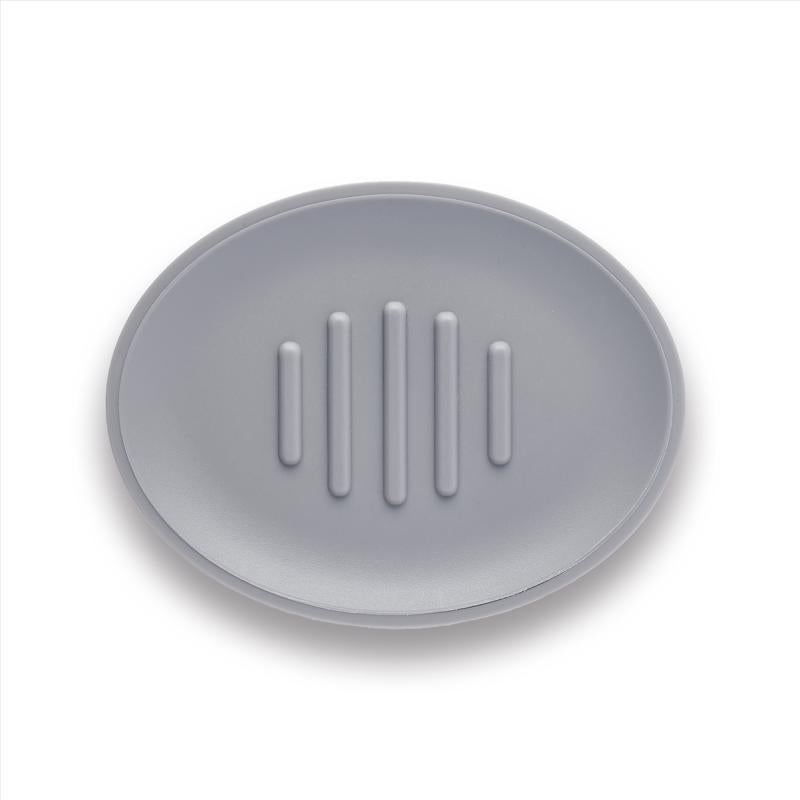 STTELLI - Sttelli Belize Gray Plastic Soap Dish