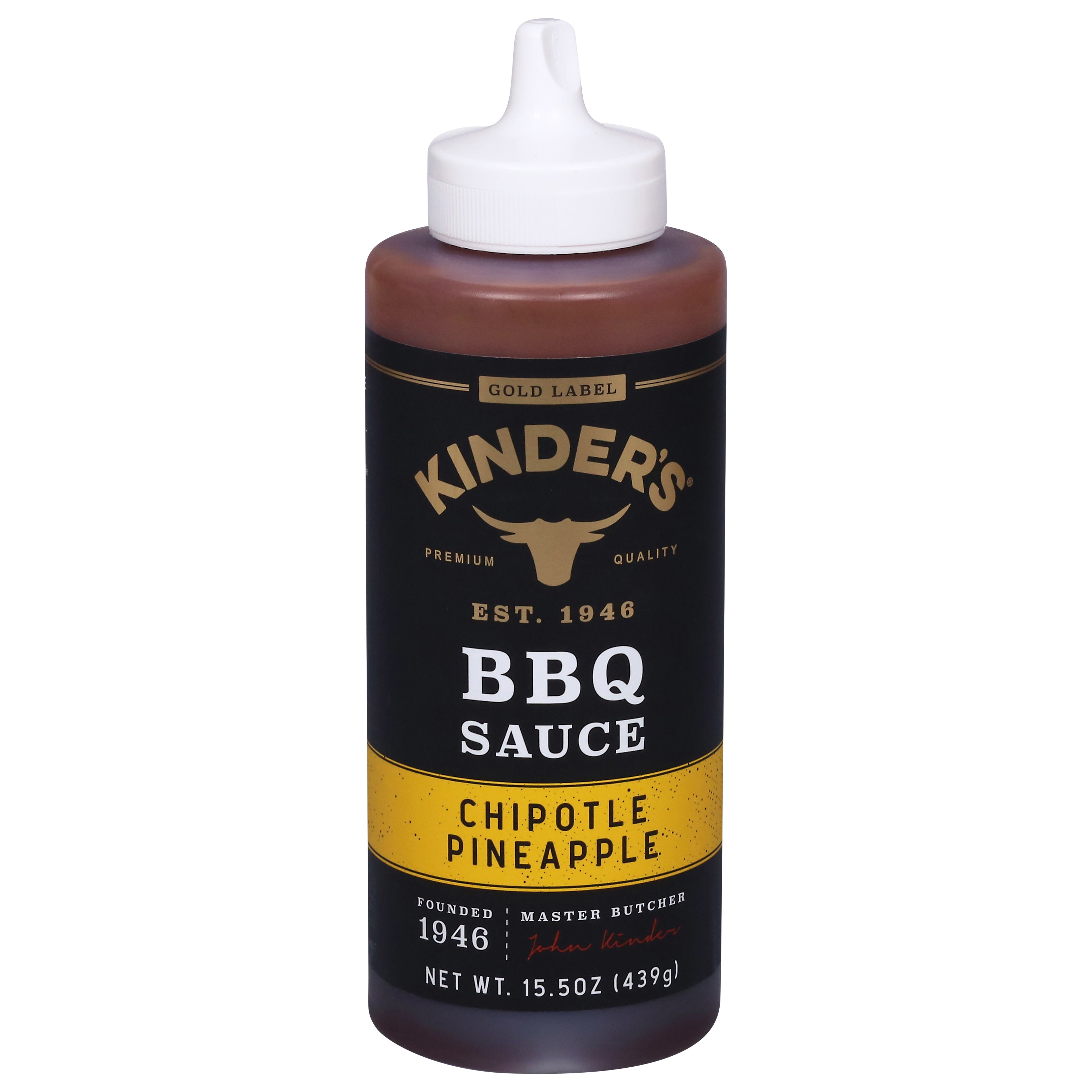 Kinder's Chipotle Pineapple BBQ Sauce 15.5 oz - Case of 6