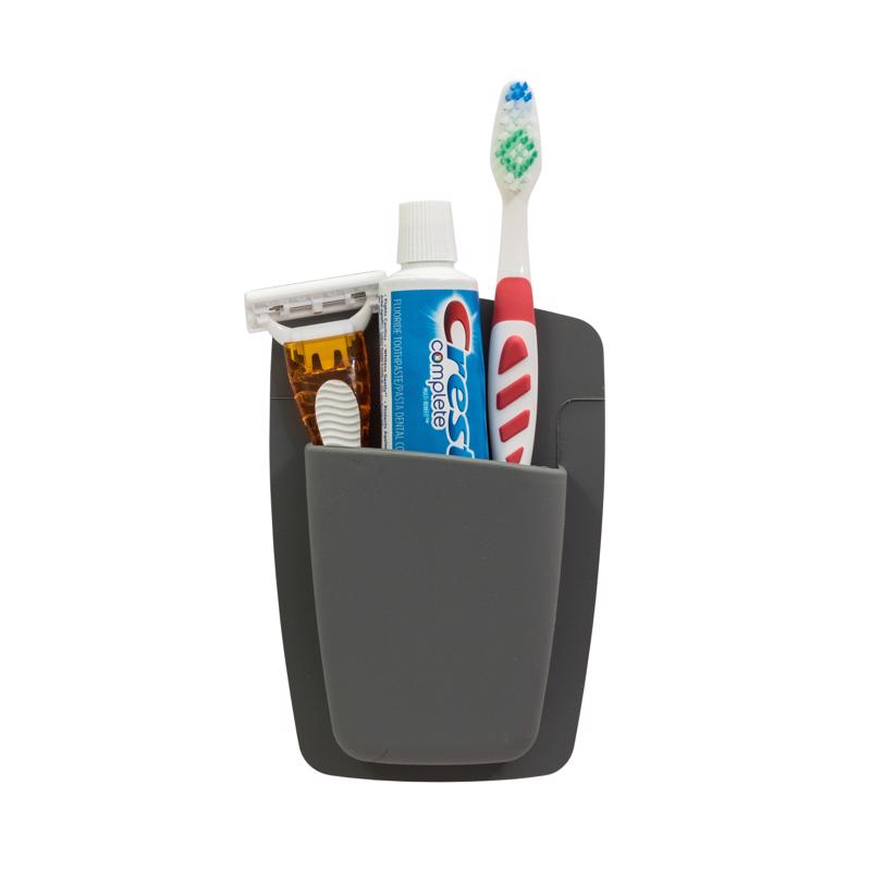 STTELLI - Sttelli Gray Silicone Caddy/Razor/Toothbrush Holder