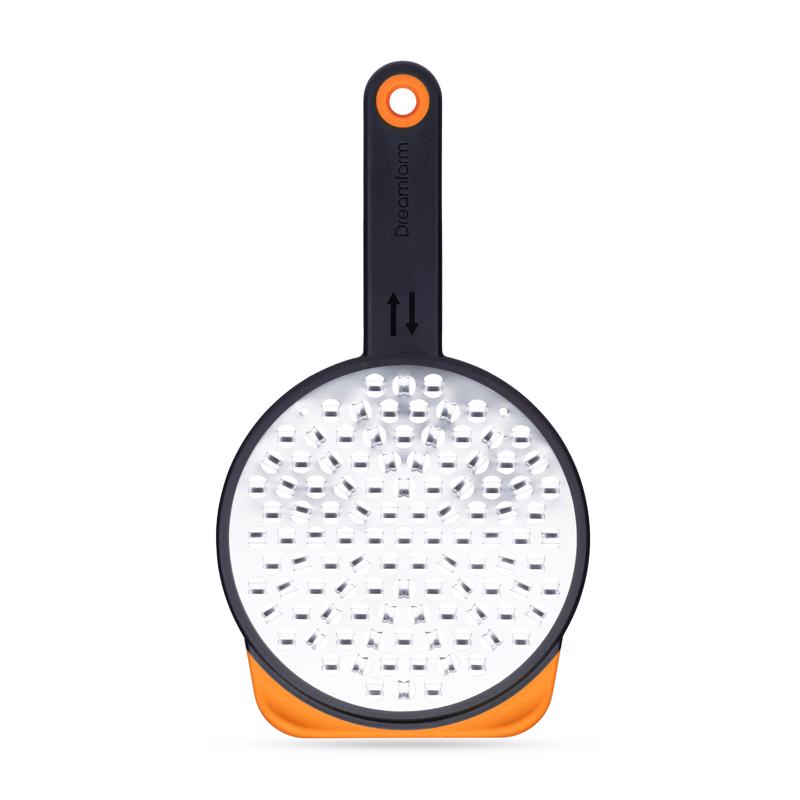 DREAMFARM - Dreamfarm Orange Polypropylene/Stainless Steel Ograte