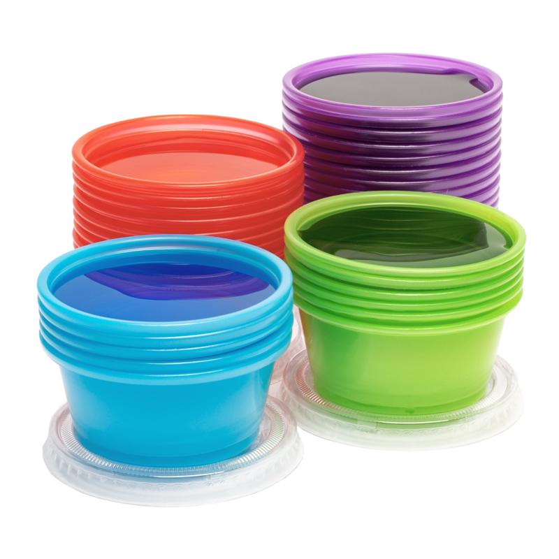 BLUEOCO - Blueoco Kolorae 2 oz Assorted Polypropylene Tasting Cups with Lid