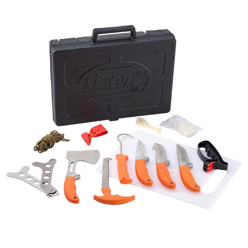 LEM - LEM Stainless Steel Knife and Sharpener Set 12 pc