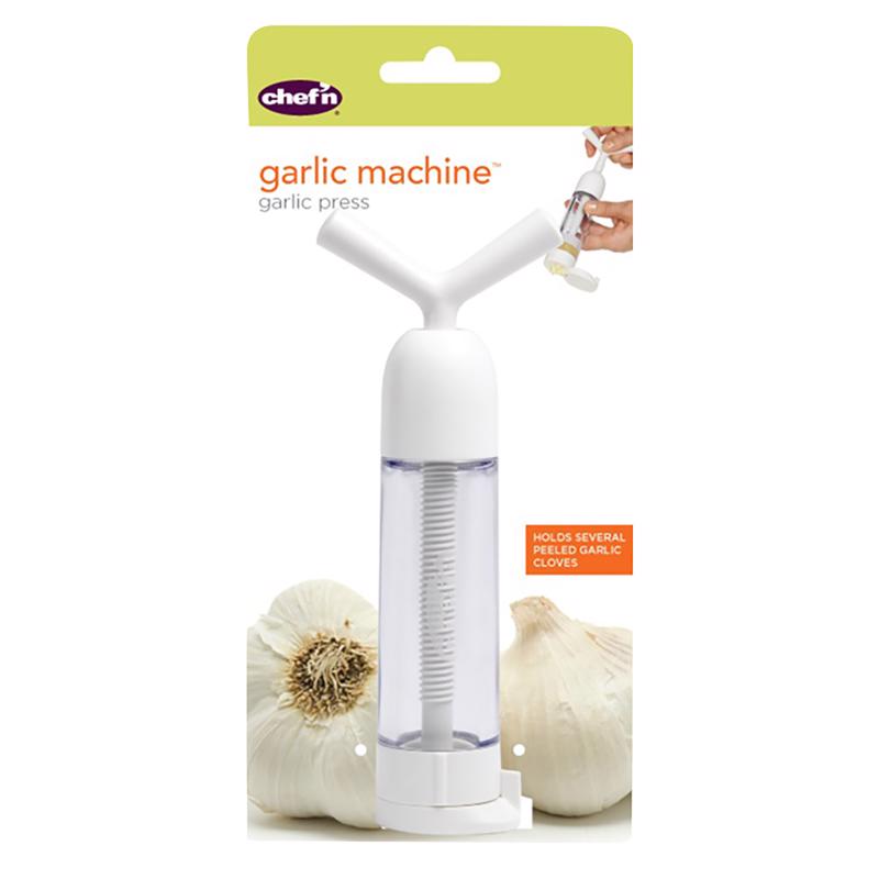 CHEF'N - Chef'n White Plastic Garlic Machine