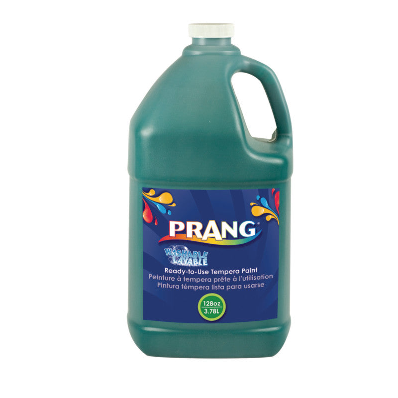 PRANG - Washable Tempera Paint, Green, 1 Gal